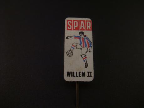 Willem II voetbalclub Tilburg ( speler met bal)